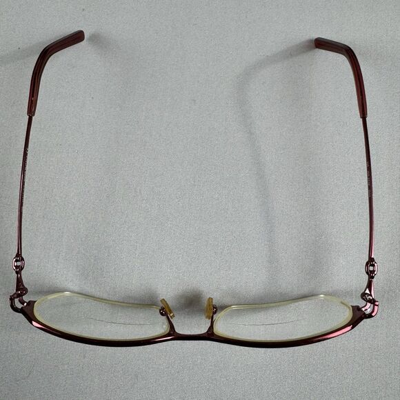 Gucci Eyeglasses 135 GG 2736 Q23 Women’s Burgundy/Bronze Italy Frame Only Rare - Picture 13 of 15
